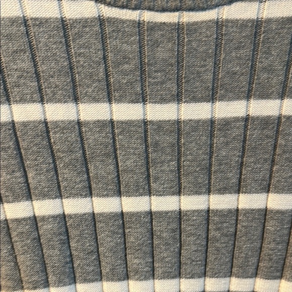 Men's Jack Spade Gray Striped Sweater - Picture 4 of 5